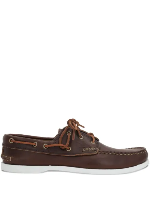 Yuketen leather boat shoes