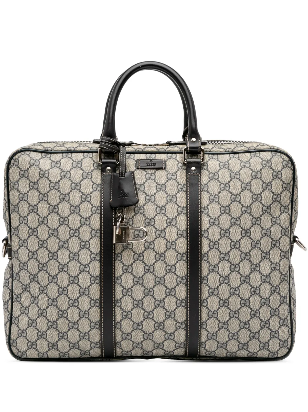 Pre-owned Gucci 2000-2015 Gg Supreme Business Bag