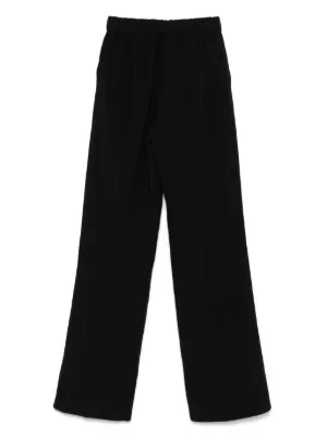 パンツ Blanca Vita Tailored Black Trousers With Elegant Silhouette Blanca Vita straight-leg Cut Trousers | Black | FARFETCH