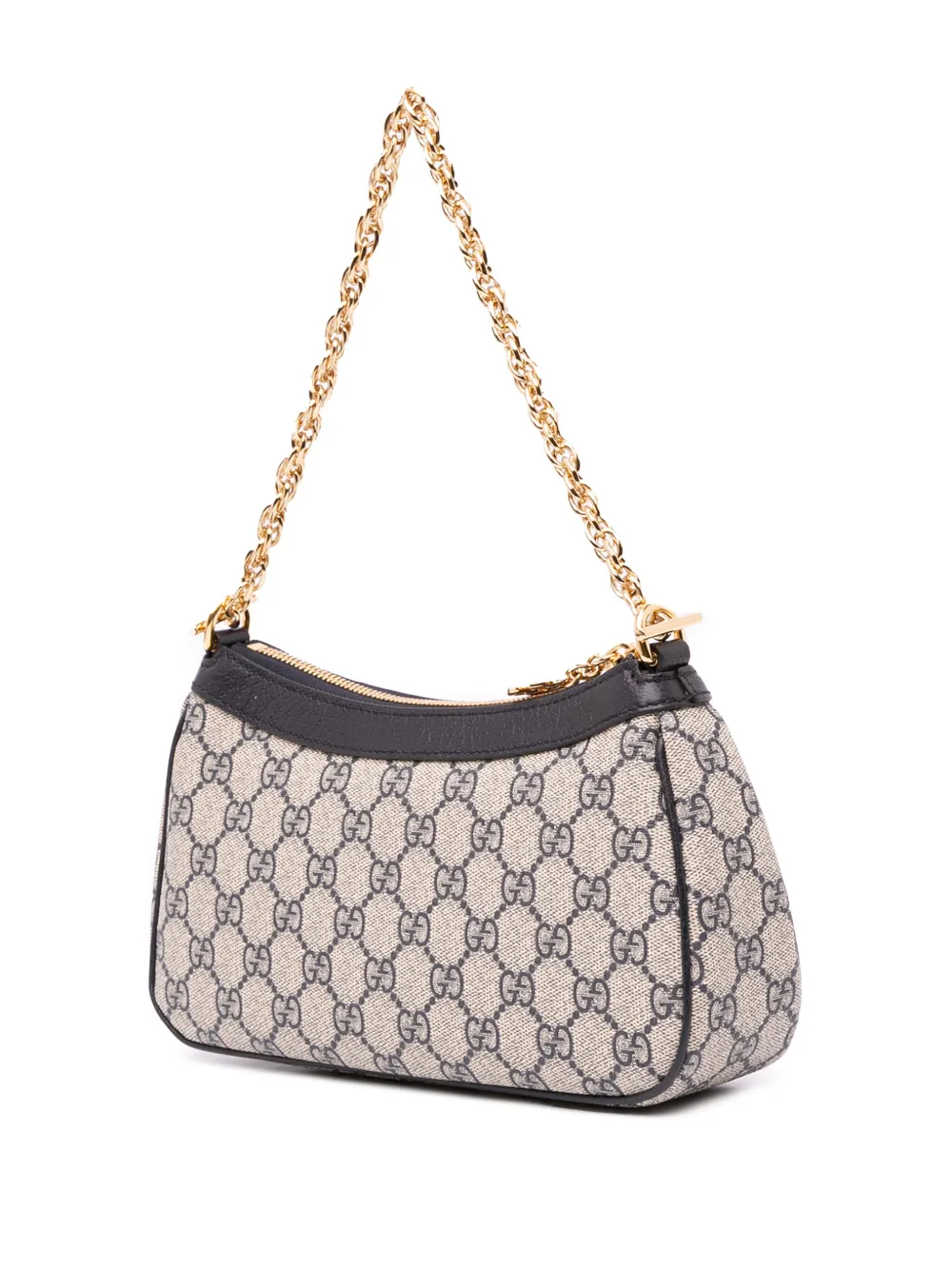 Pre-owned Gucci 2016-2024 Small Gg Supreme Ophidia Web Satchel