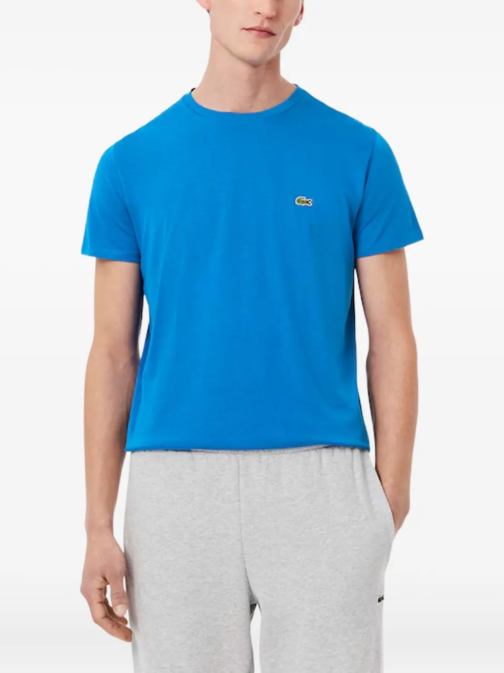Lacoste cotton T-shirt - Blauw