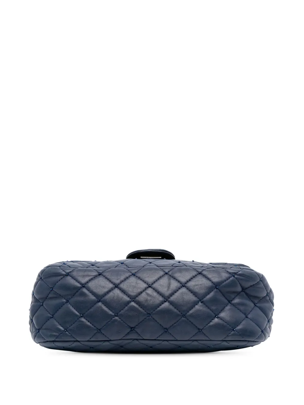 Pre-owned Chanel 2012-2013 Small Quilted Lambskin Beaded Single Flap Shoulder Bag
