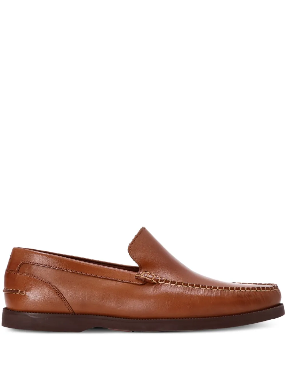 Cole Haan leather loafers Brown