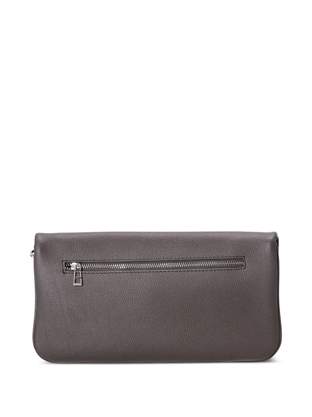 Zadig&Voltaire Clutch met logoplakkaat - Grijs