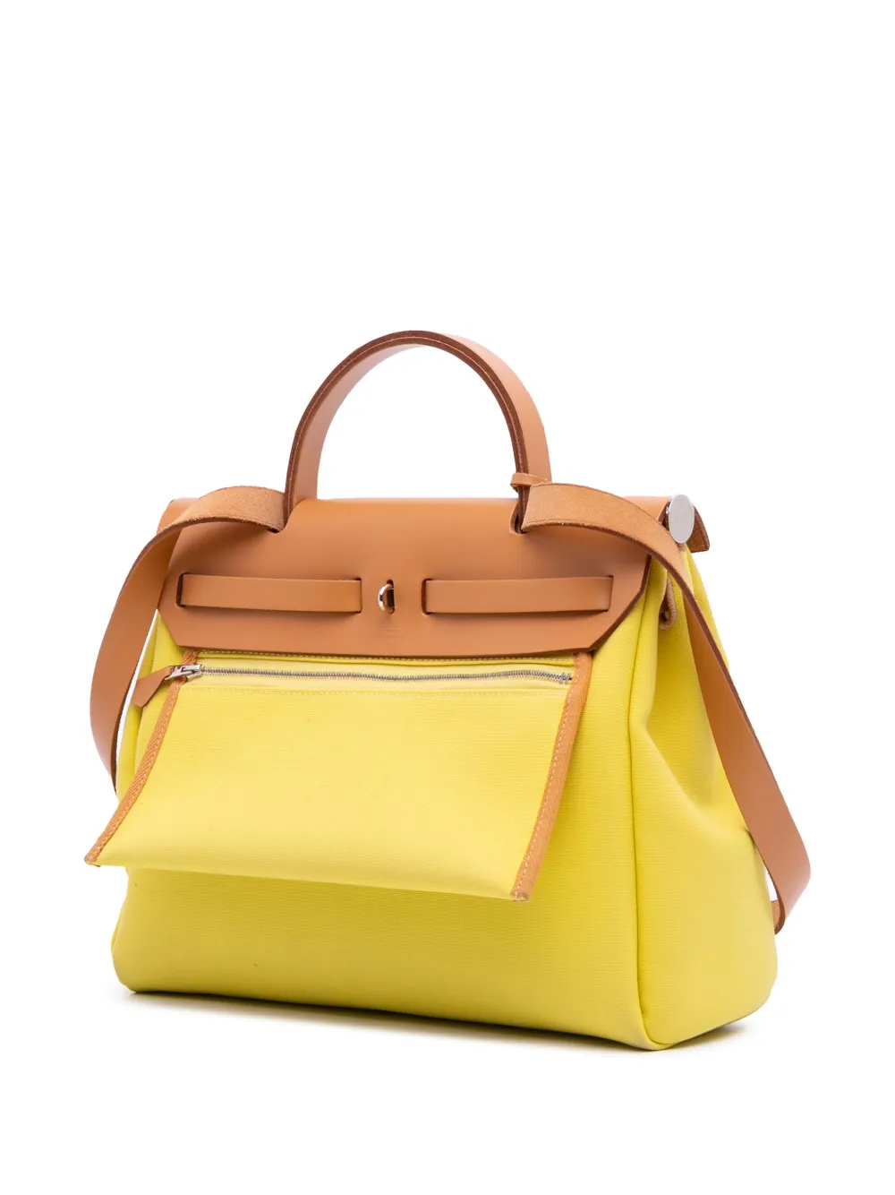 Pre-owned Hermes 2020 Toile Herbag Zip 31 Satchel