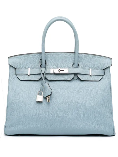 Hermès Pre-Owned شنطة يد توغو 'بيركين روتورنيه 35' 2012