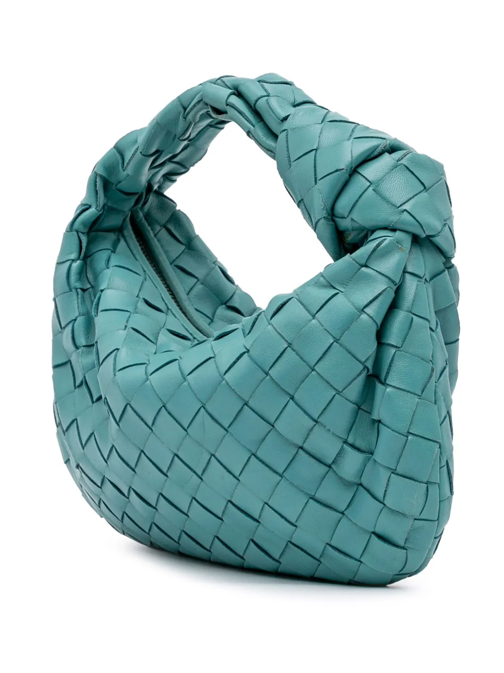 Pre-owned Bottega Veneta 2012-2024 Mini Nappa Intrecciato Jodie Hobo Bag
