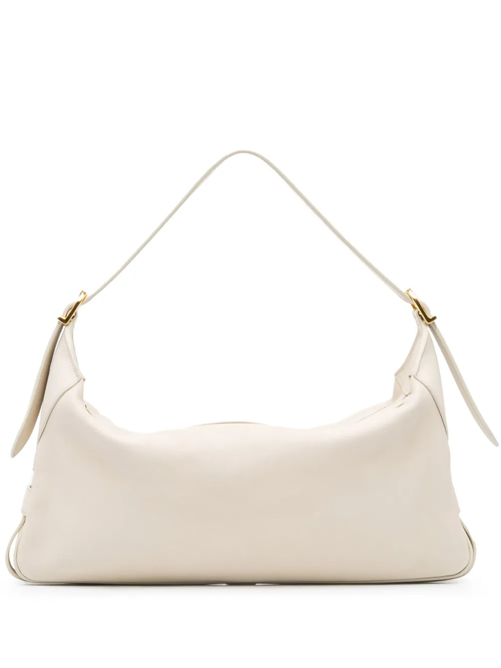 Céline Pre-Owned 2021 ミディアム カーフスキン ロミー ショルダーバッグ - ホワイト Céline Pre-Owned 2021 ミディアム カーフスキン ロミー ショルダーバッグ - ホワイト