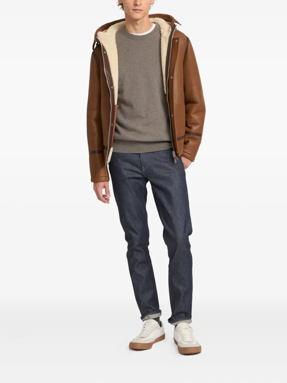 Yves Salomon hooded shearling jacket | Hooded Jackets | Image 2