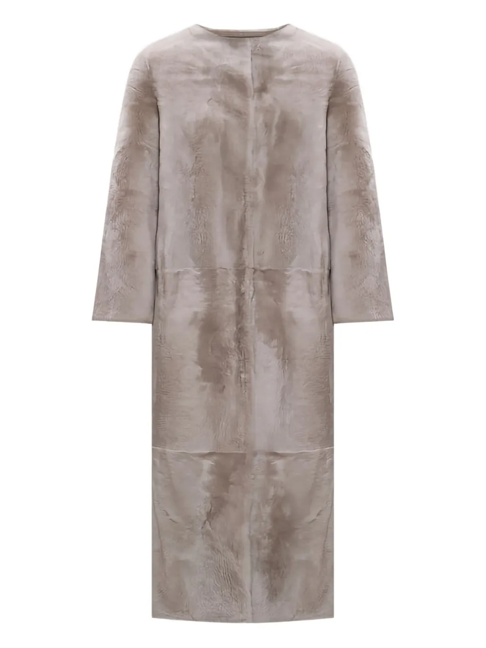 Yves Salomon shearling coat | Neutrals | Image 1