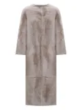 Yves Salomon shearling coat - Neutrals