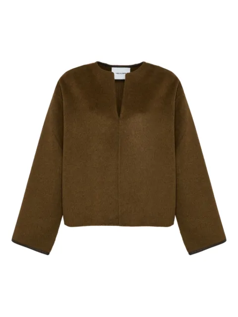 Yves Salomon V-neck top