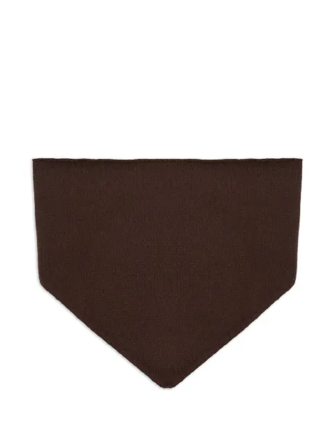 Yves Salomon cashmere knit bandana