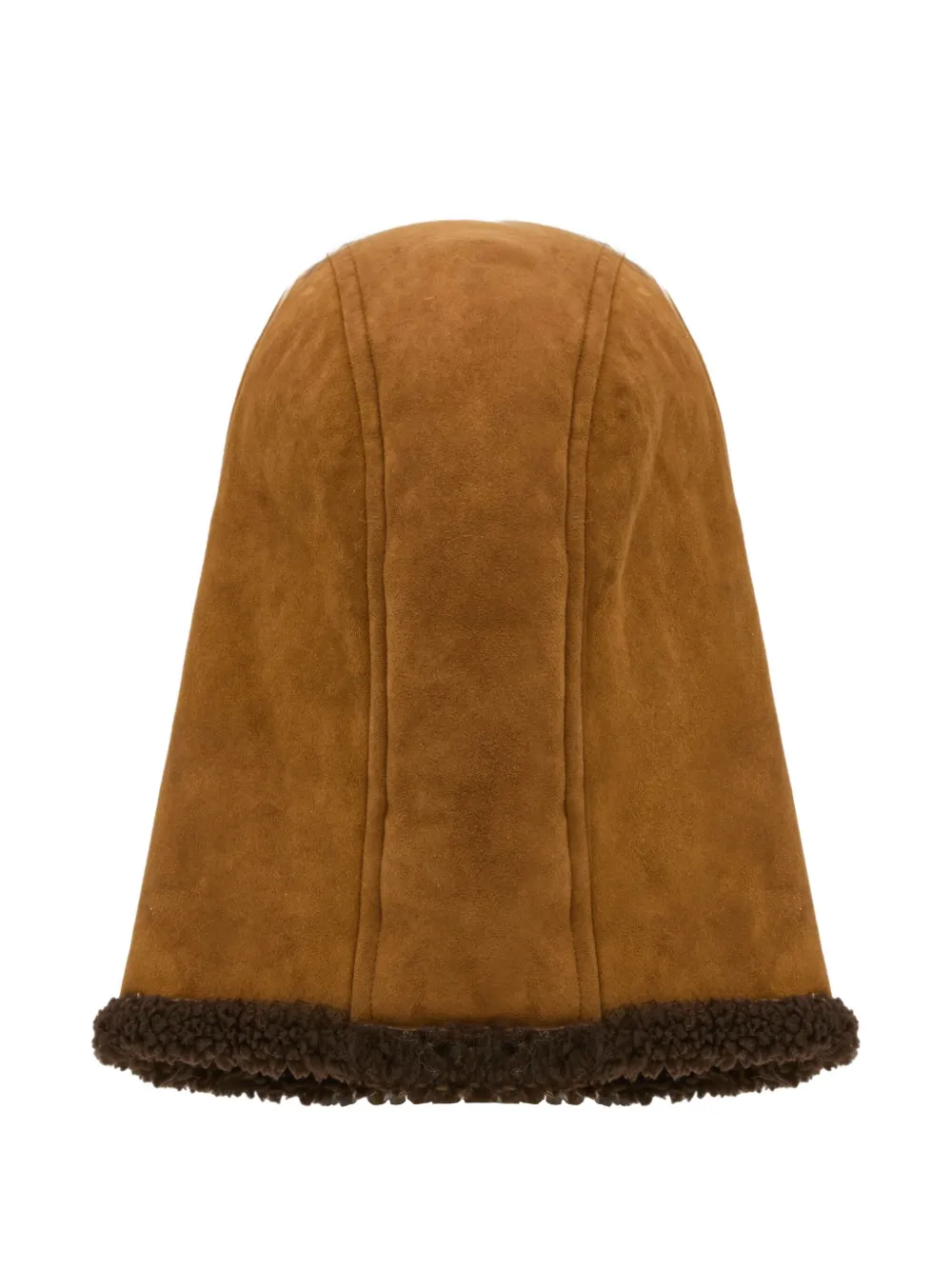 Yves Salomon shearling hood - Bruin