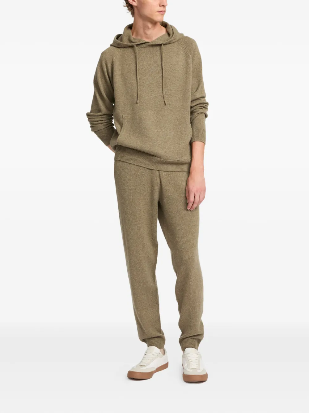 Yves Salomon knit sweatpants - Beige