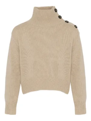 Ermanno Scervino Embroidered alpaca-blend Jumper | Neutrals | FARFETCH
