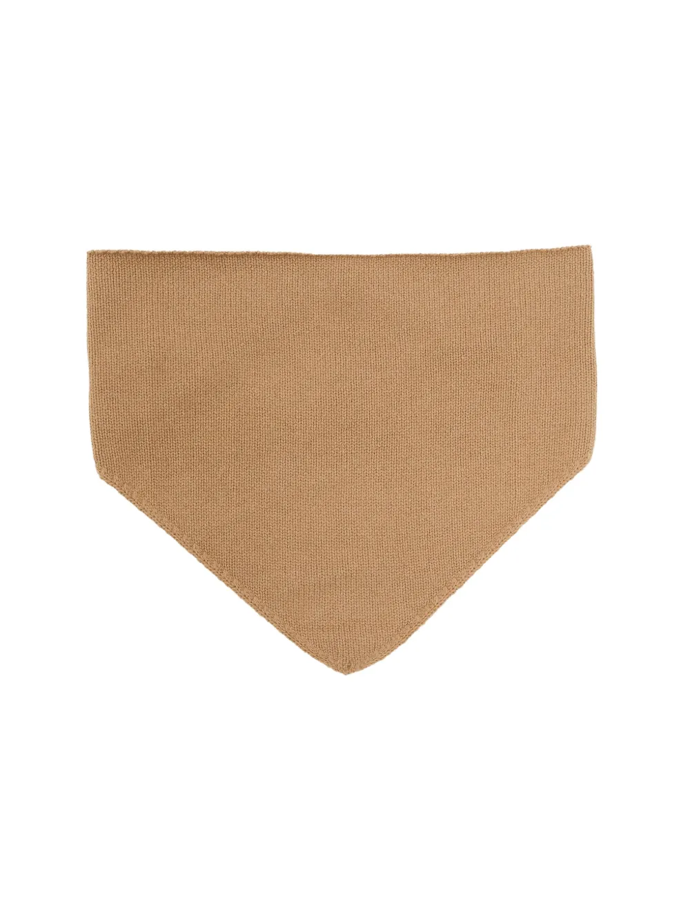 Yves Salomon cashmere knit bandana - Bruin