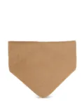 Yves Salomon cashmere knit bandana - Brown