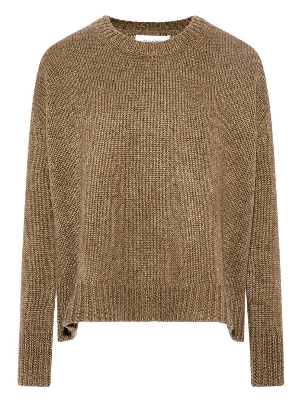 Yves Salomon cashmere crew-neck sweater | Green | Image 1