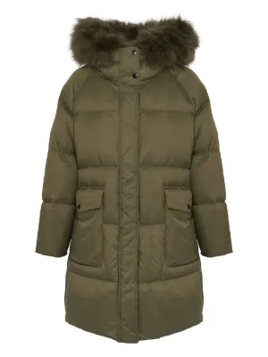 イヴ サロモン×METEOトリミングファーコート新品♪ YVES SALOMON(イヴサロモン)の商品一覧 - 海外通販のBUYMA