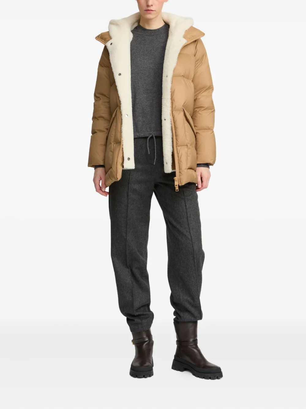 Yves Salomon down jacket Bruin