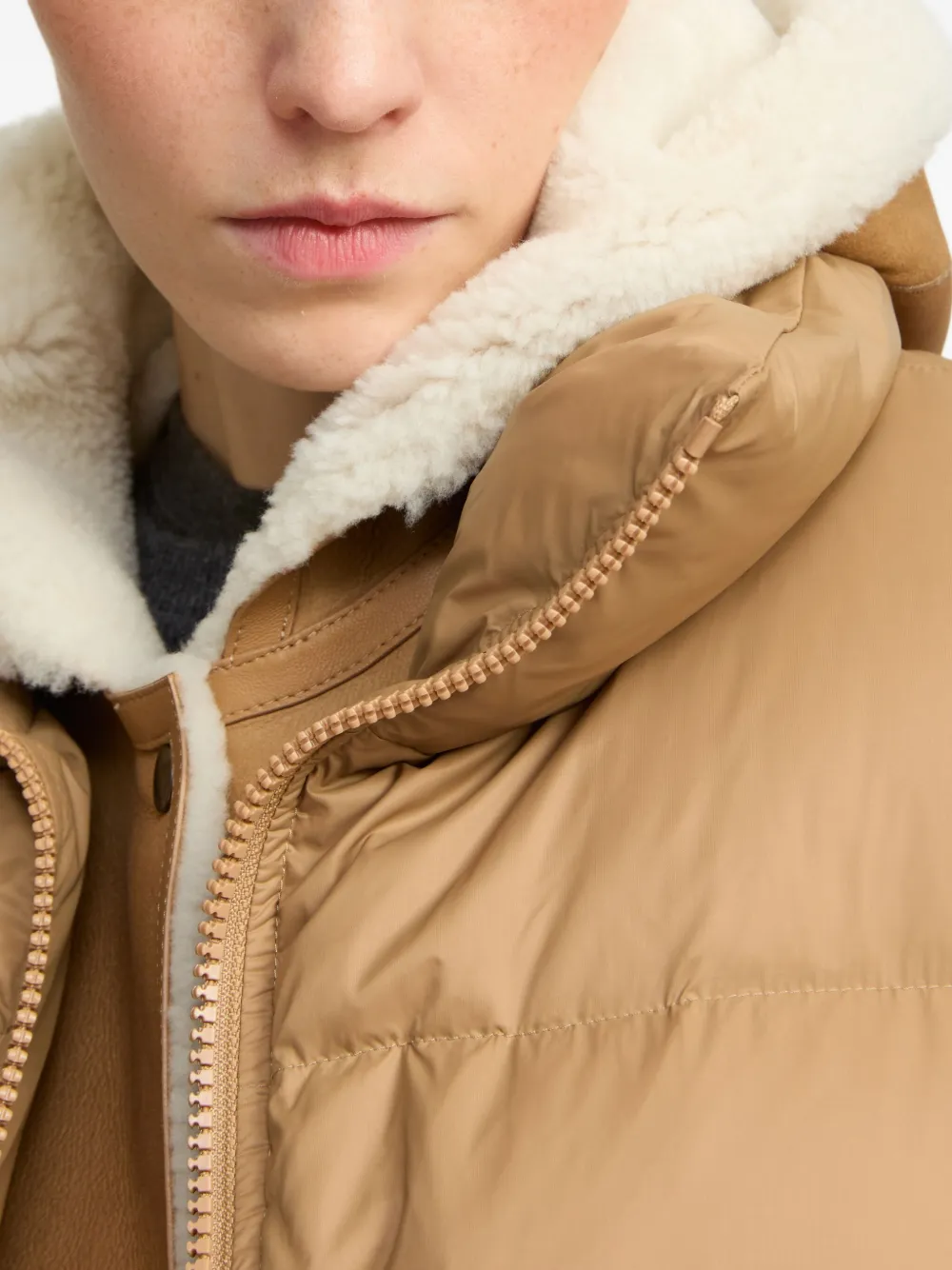 Yves Salomon down jacket Bruin