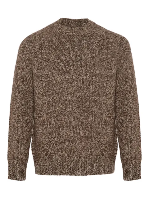 Yves Salomon thick-knit crew-neck sweater