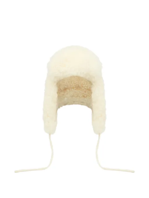 Yves Salomon lambskin hat