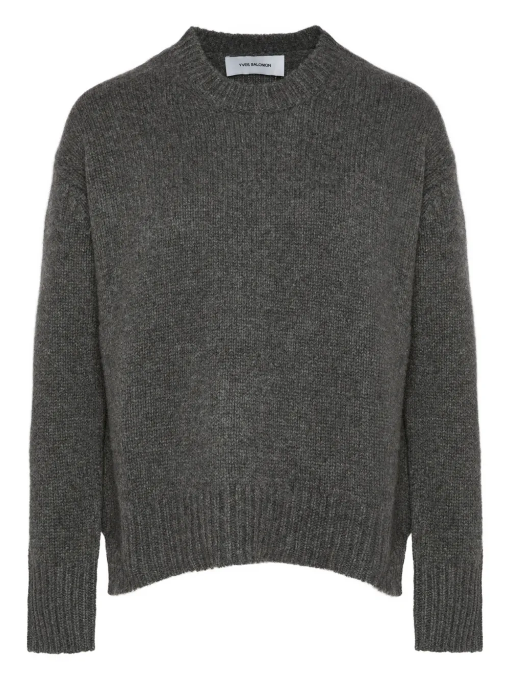 Yves Salomon regular cashmere sweater | Grey | Image 1