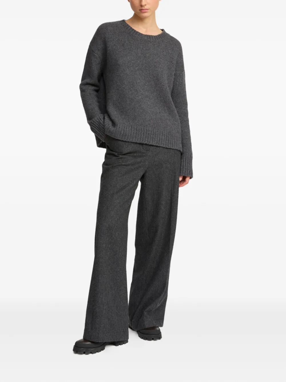 Yves Salomon regular cashmere sweater | Knitted Sweaters | Image 2