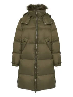 Christian Dior Pre-Owned 1980s Sheepskin Midi Coat | Brown | FARFETCH