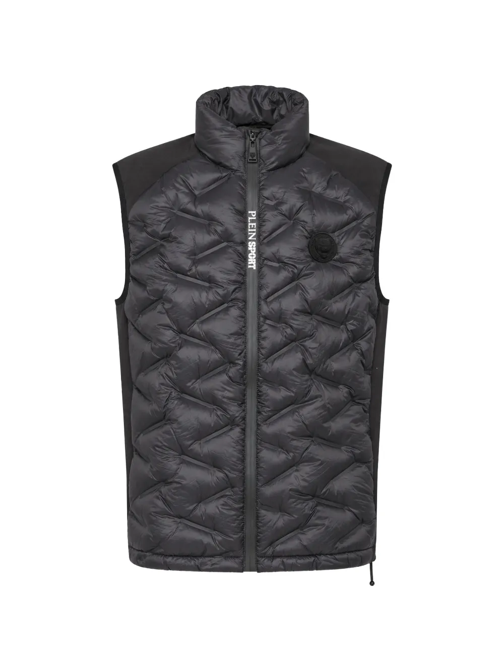 Plein Sport Madrid Scratch padded gilet - Noir