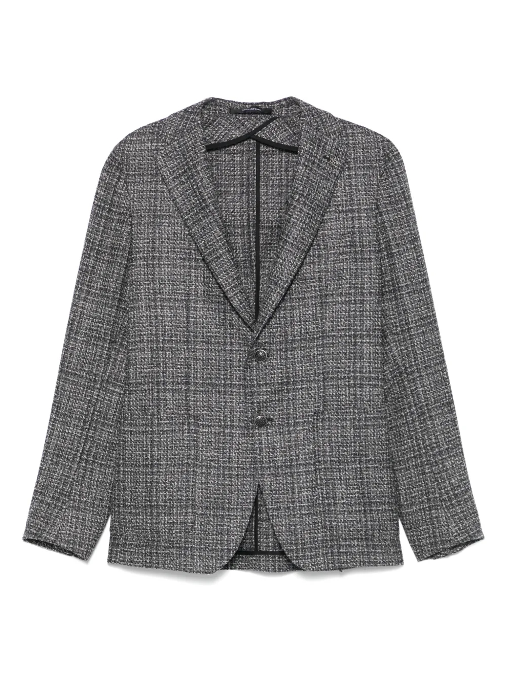 Tagliatore Geruite blazer Grijs