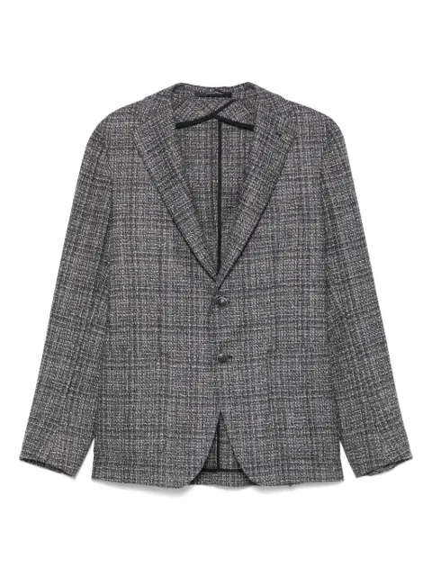 Tagliatore check-print blazer