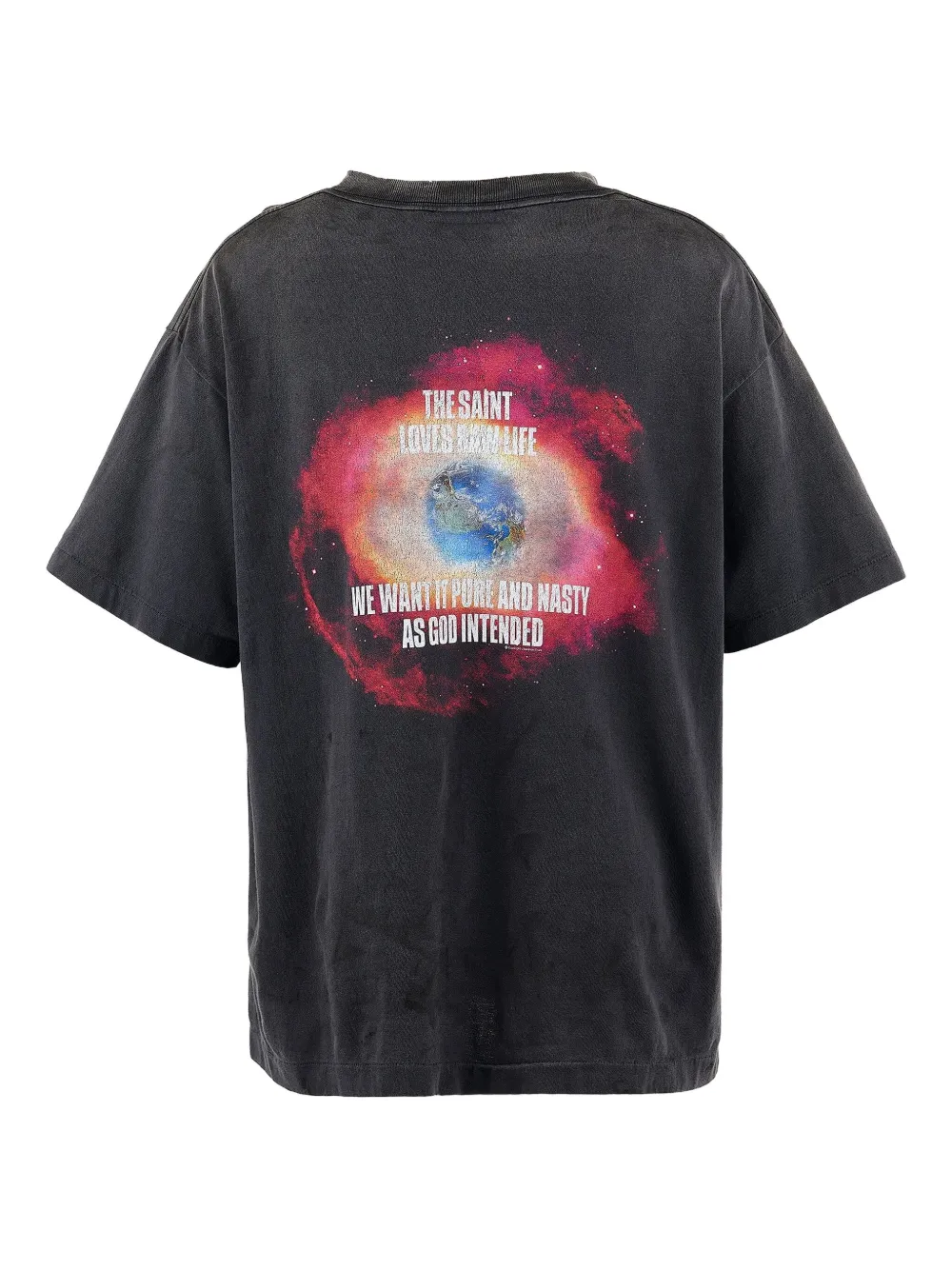 SAINT MXXXXXX Obliterate T-shirt - Zwart