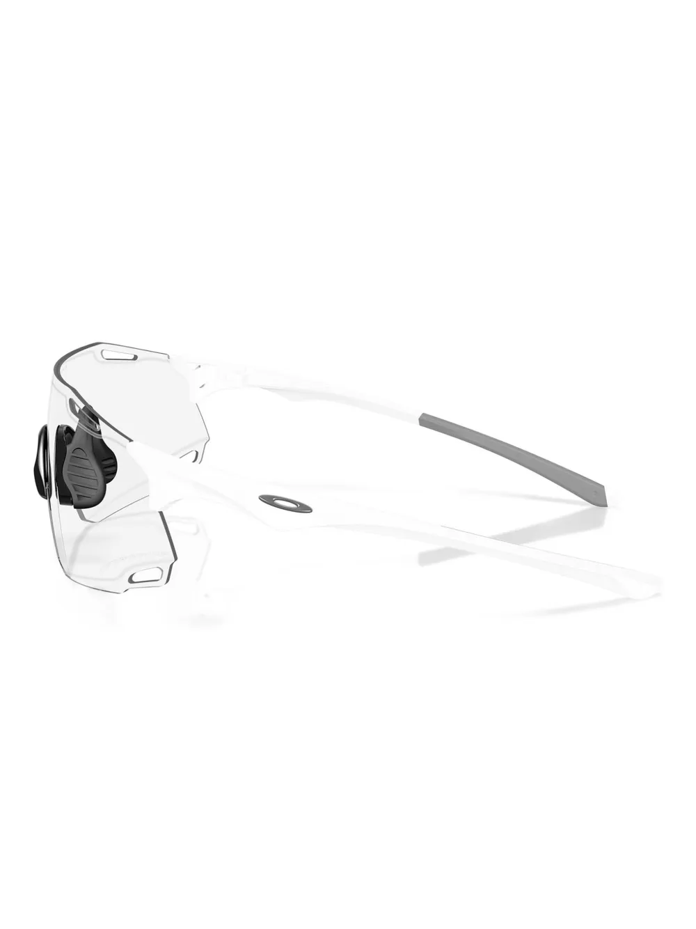 Oakley CYBR DYNO zonnebril met biker montuur Wit