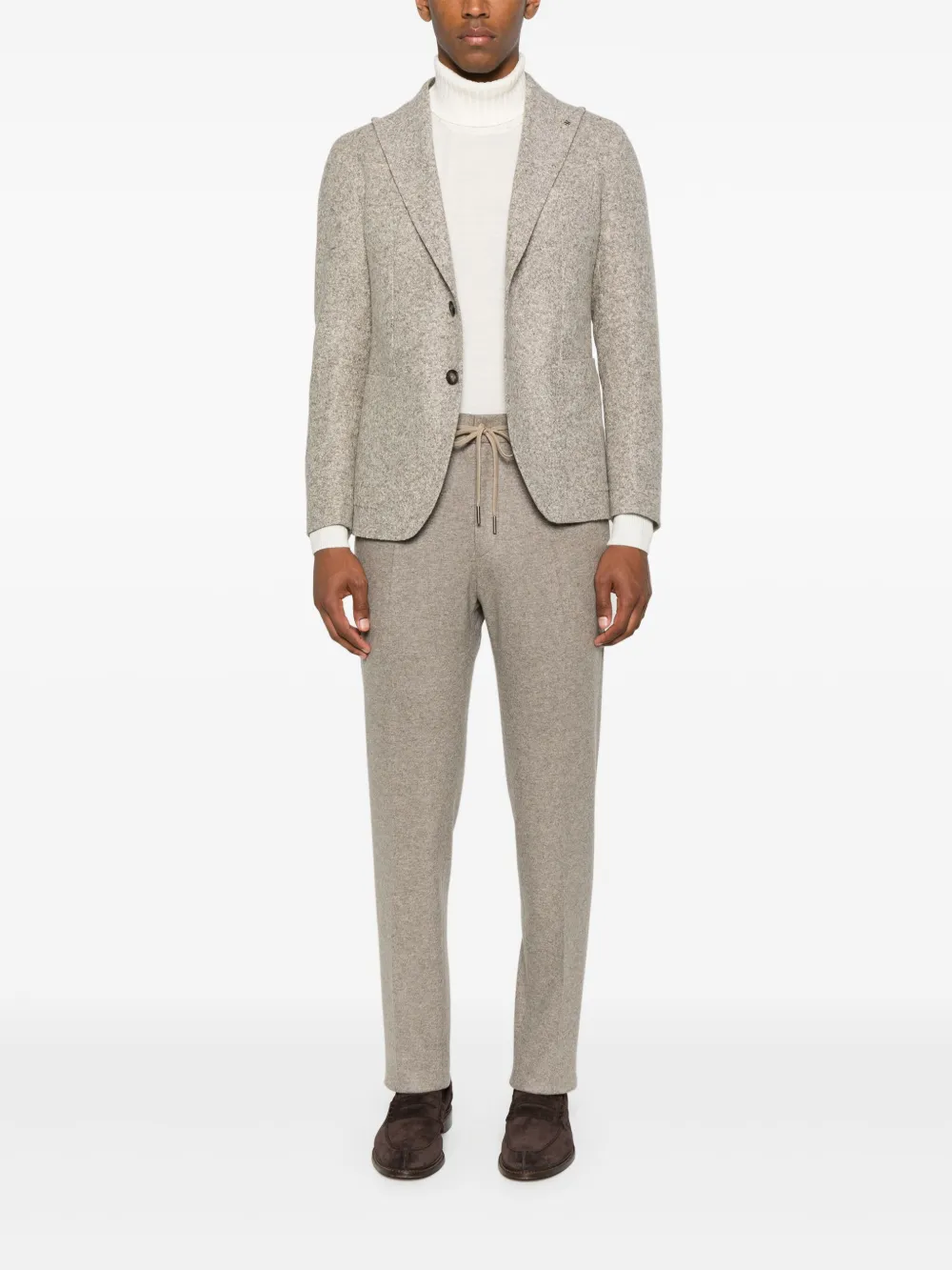 Tagliatore Broek met trekkoord - Bruin