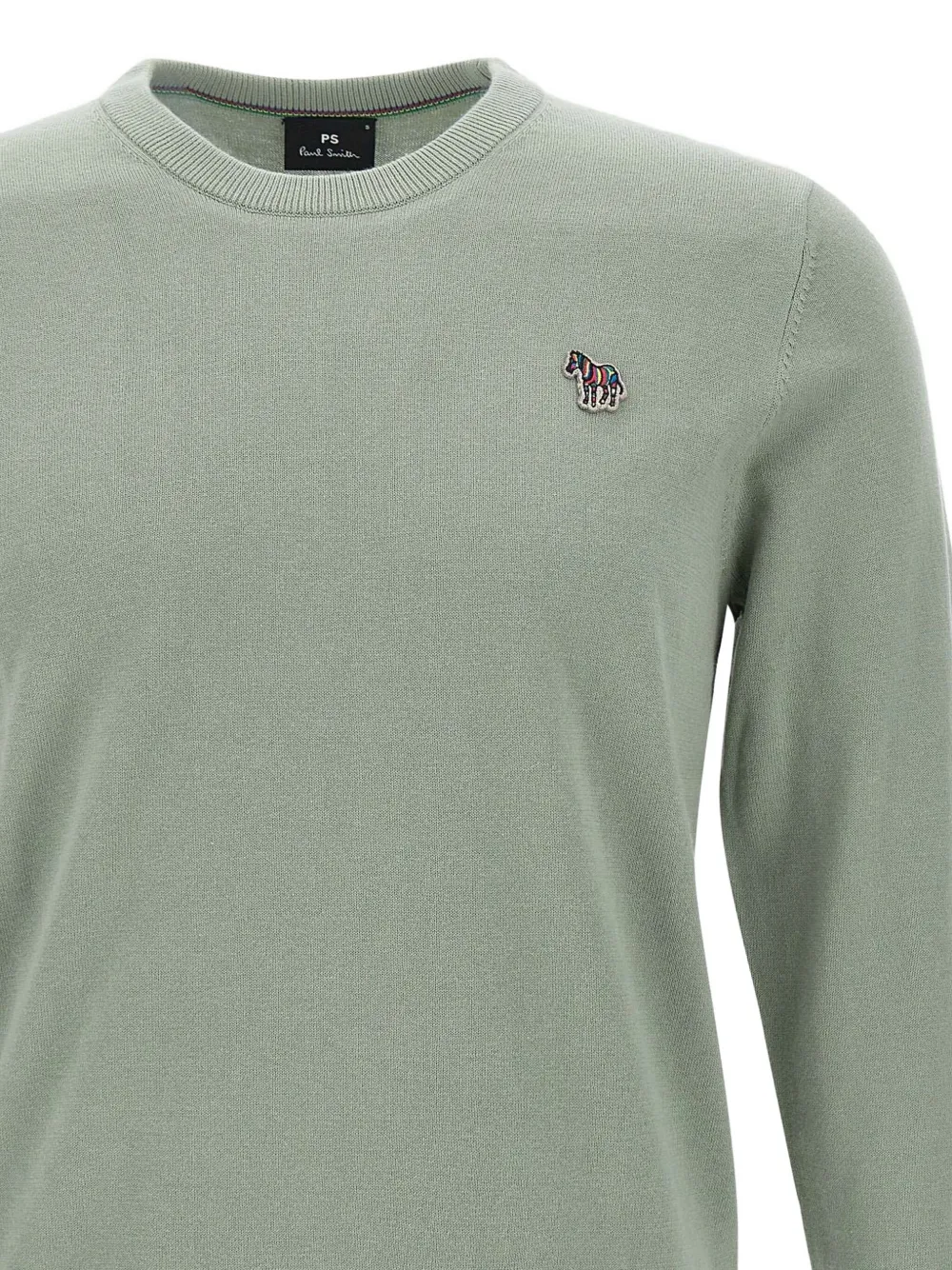 PAUL SMITH ZEBRA-APPLIQUÉ JUMPER