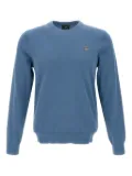 Paul Smith Zebra-appliqué jumper - Blue