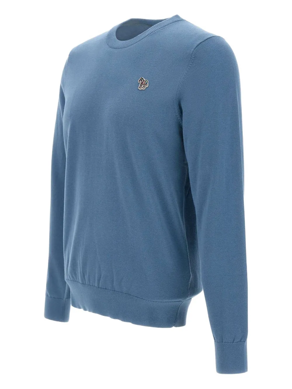 Paul Smith Zebra-appliqué jumper - Blauw