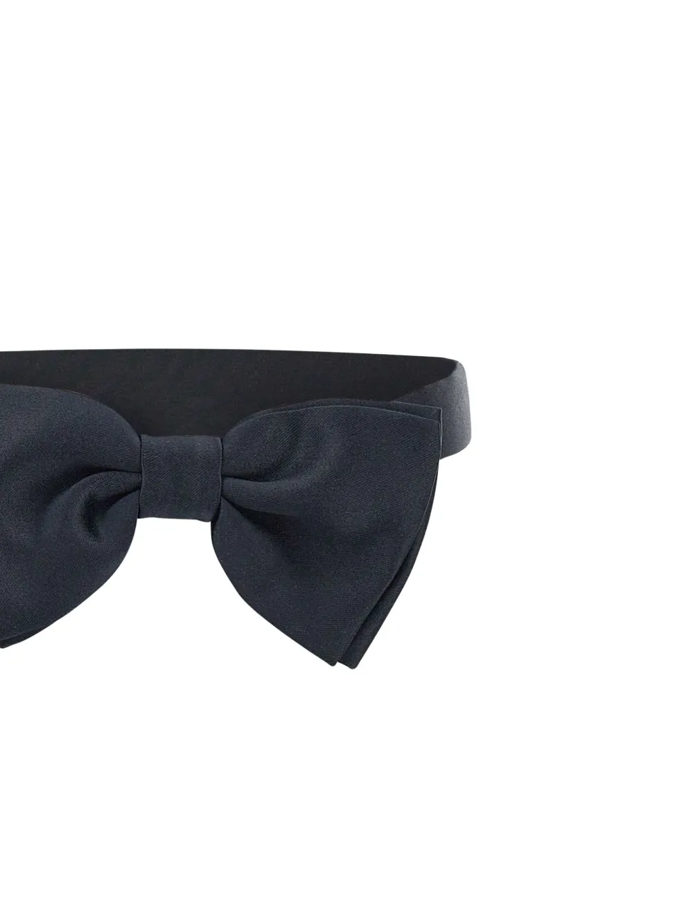 Tagliatore Satijnen vlinderstrik met strik Blauw