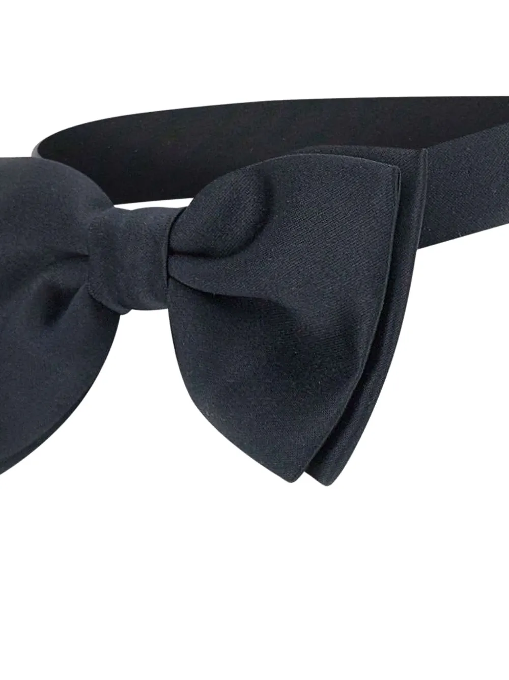 Tagliatore Satijnen vlinderstrik met strik Blauw