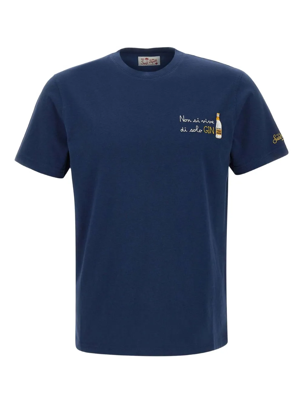 MC2 Saint Barth Portofino Non Solo Gin Tシャツ - ブルー MC2 Saint Barth Portofino Non Solo Gin Tシャツ - ブルー