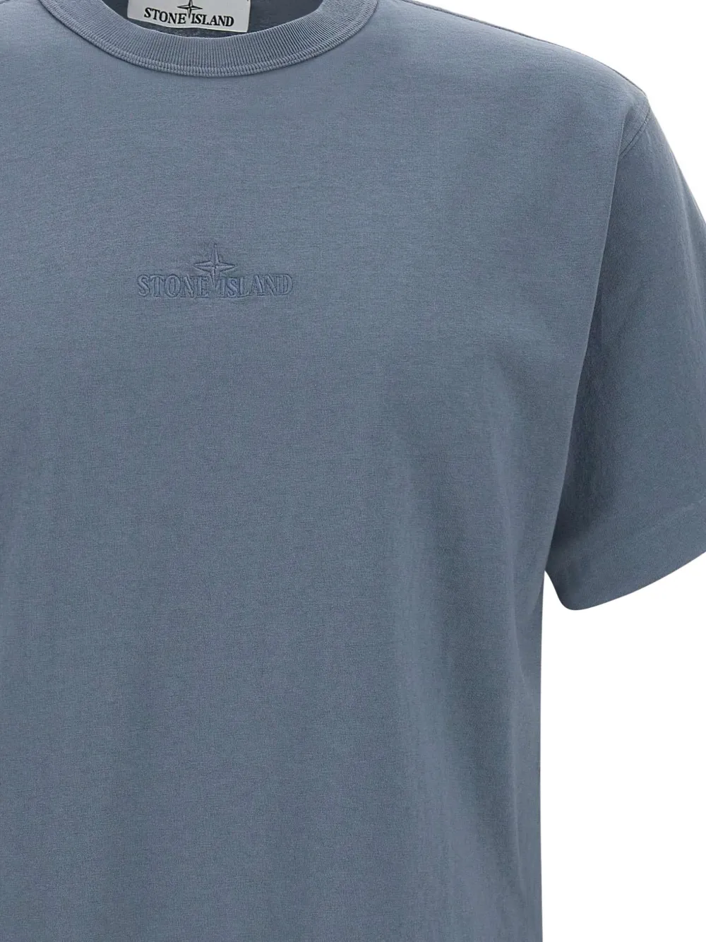 Stone Island Katoenen T-shirt Blauw
