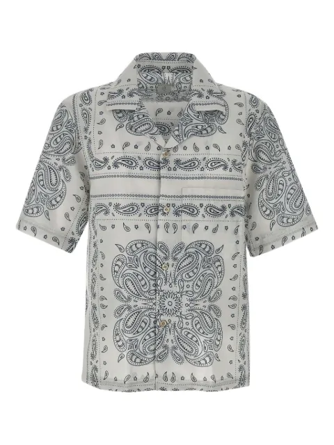 Eleventy paisley-print shirt