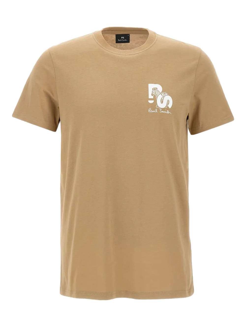 Paul Smith logo-print T-shirt | Brown | Image 1