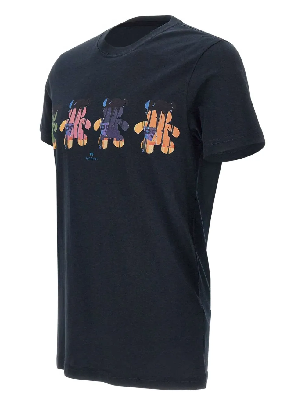 Paul Smith Teddy Bear print T-shirt - Blauw