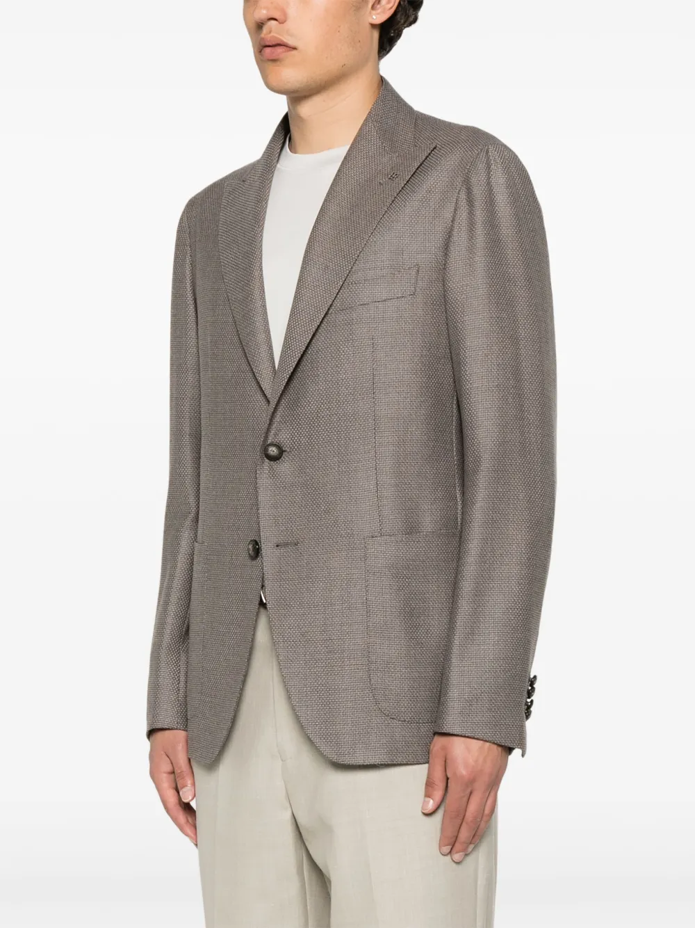 Shop Tagliatore Wool Blazer