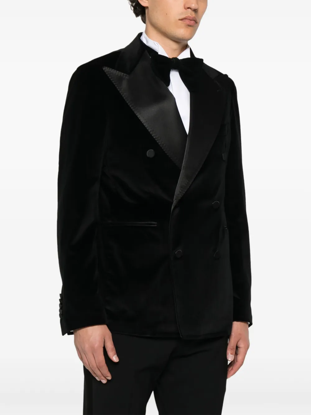 Shop Tagliatore Double-breasted Blazer
