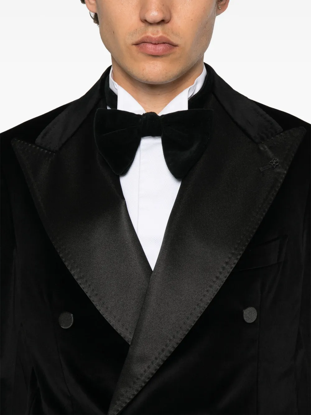 Shop Tagliatore Double-breasted Blazer